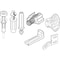 Prime-Line Prime-Line 3/8 in. D Plastic/Steel Door Repair Kit 1 pk 164183 - alternate 2